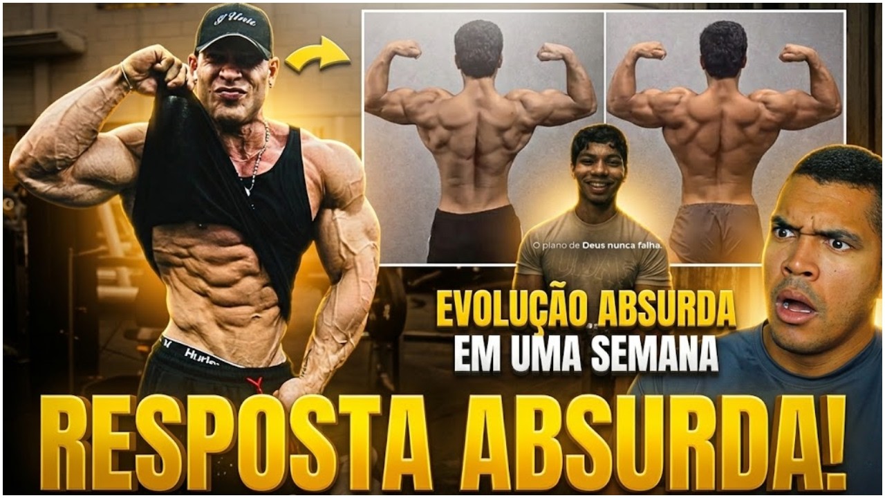 RAMON APARECE EXTREMAMENTE SECO FALTANDO 31 SEMANAS PRO OLYMPIA + JIMY EVOLUÇÃO DE OUTRO MUNDO!