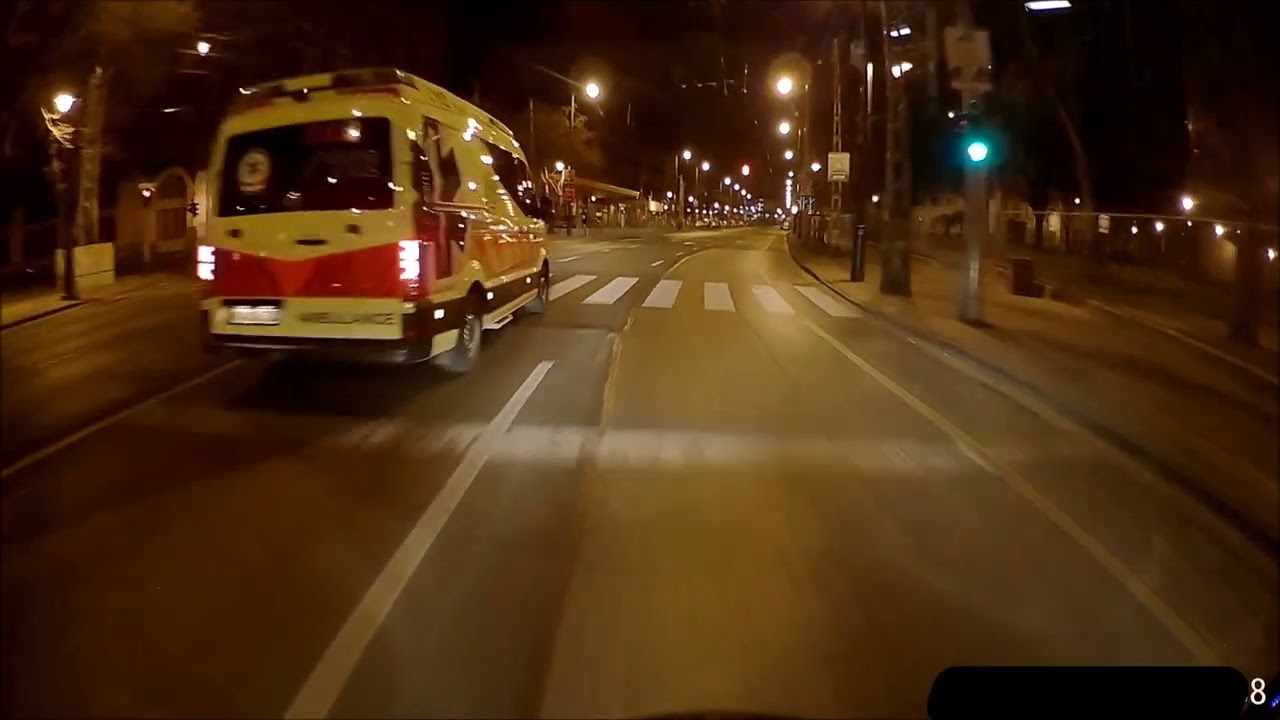 909-es Busz. (Traffic Camera) Budapest. 2022.