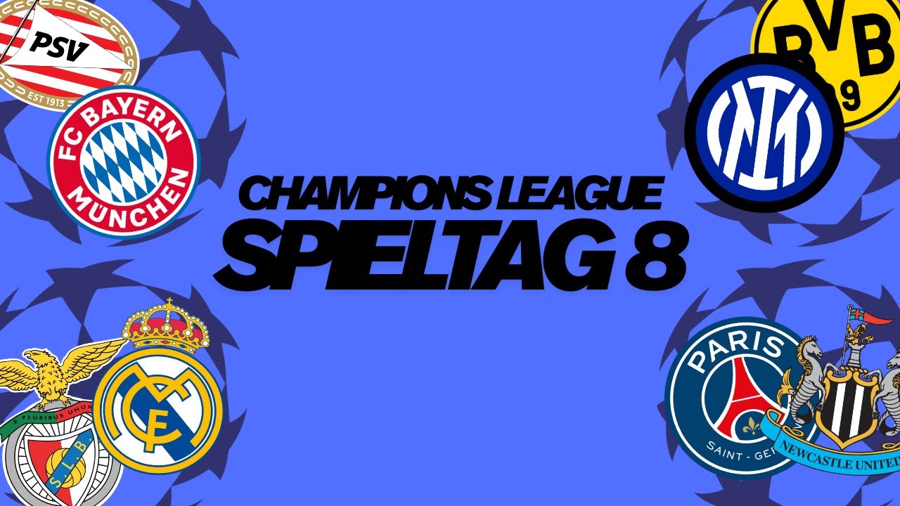 Champions League Spieltag 8