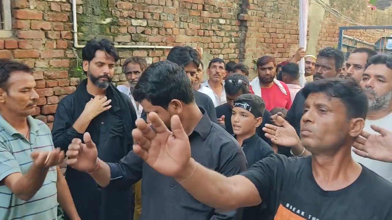 10 Muharram Noha roze mahashar Hai Aaj sherkot Azadari live 1446 hijjri 2024/25 by Bilal Haider