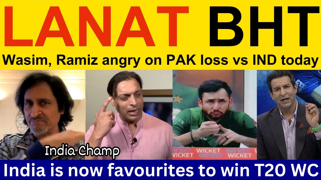 Pak Media Crying On India won T20 World Cup vs PAK | Ind Vs Pak T20 WC 2026 Highlights | Pak Reacts