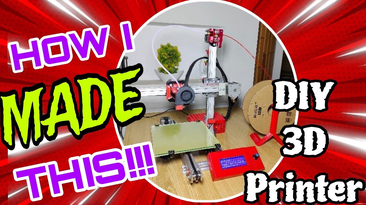 DIY 3D Printer | How to make a 3D Printer at Home | Explanation Video