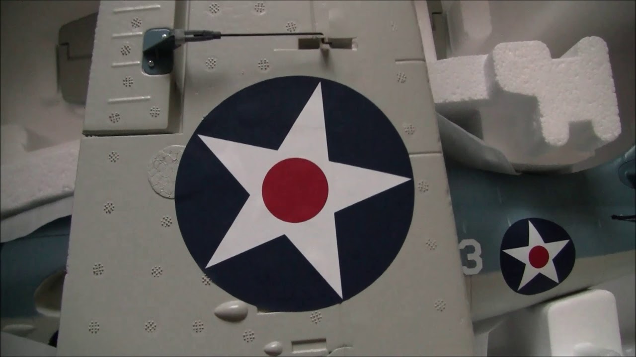 ParkZone F4F Wildcat 1.0m BNF Basic w/ AS3X: UNBOXING!