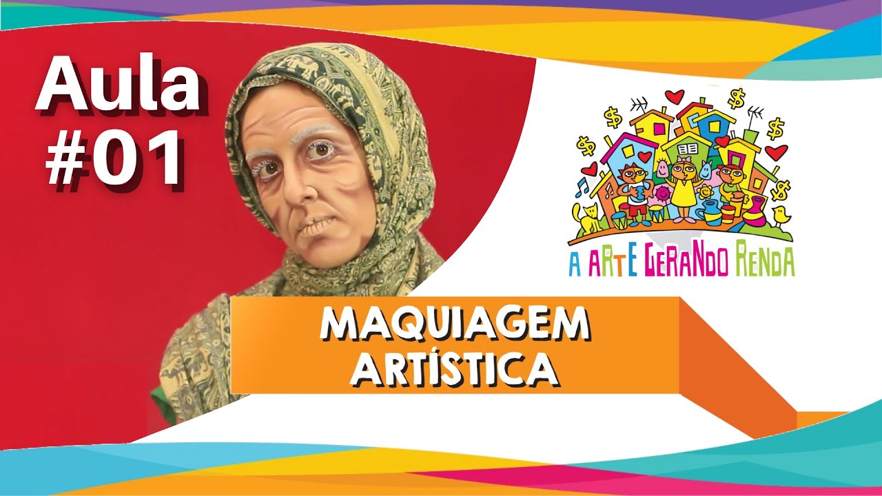 Maquiagem Artística - aula 1: Luz e Sombra