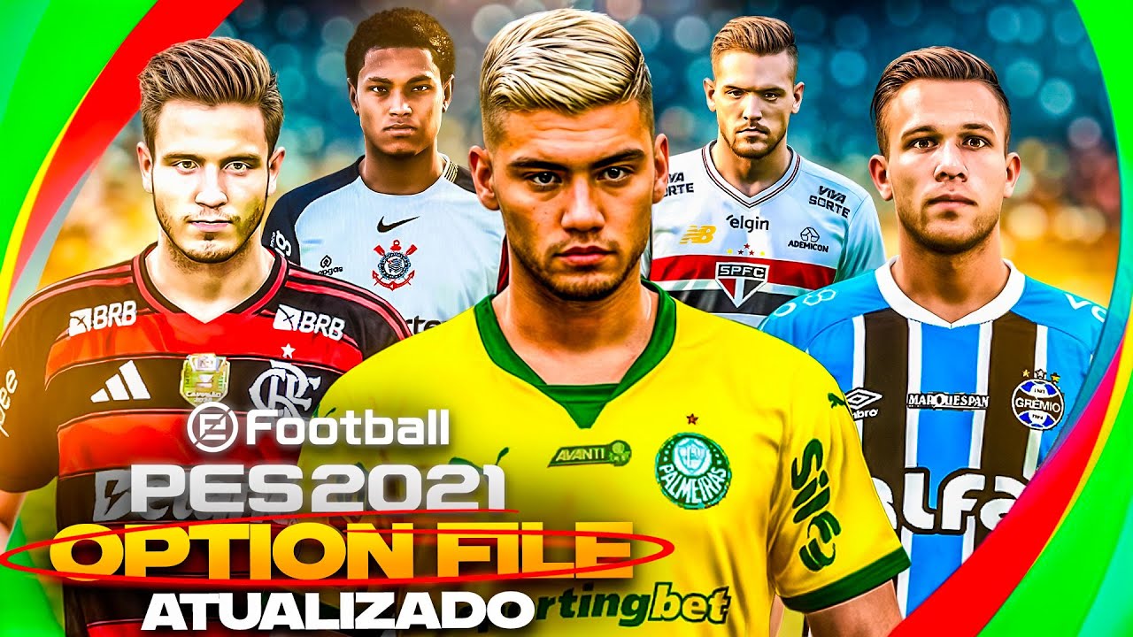 SAIU! OPTION FILE ATUALIZADO para o PES 2021! PS4 e PS5 🔥
