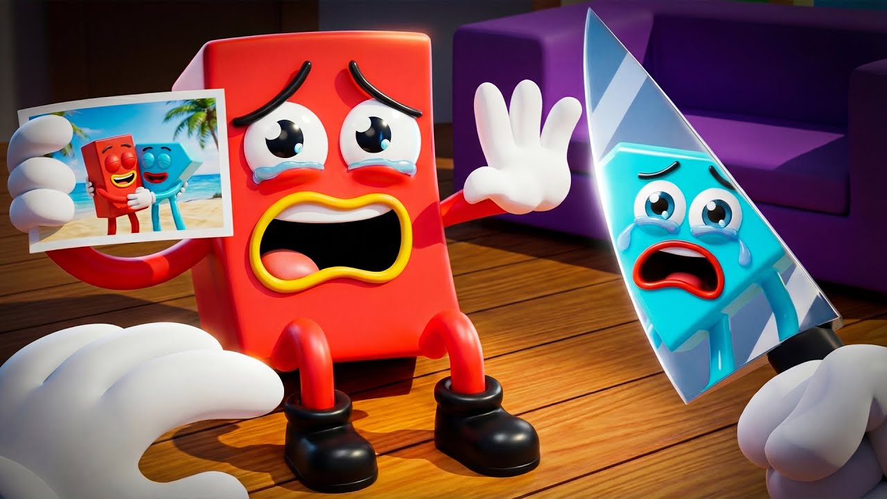 DIAMOND is NOT a MONSTER!? (Save The Shapes Animation)