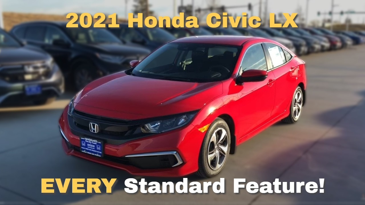 2021 Honda Civic LX Walk Around