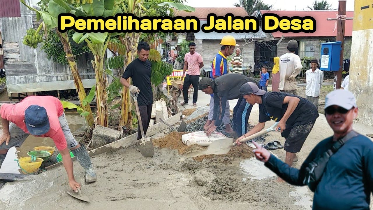 Pekerjaan Peningkatan Pemeliharaan Jalan Desa
