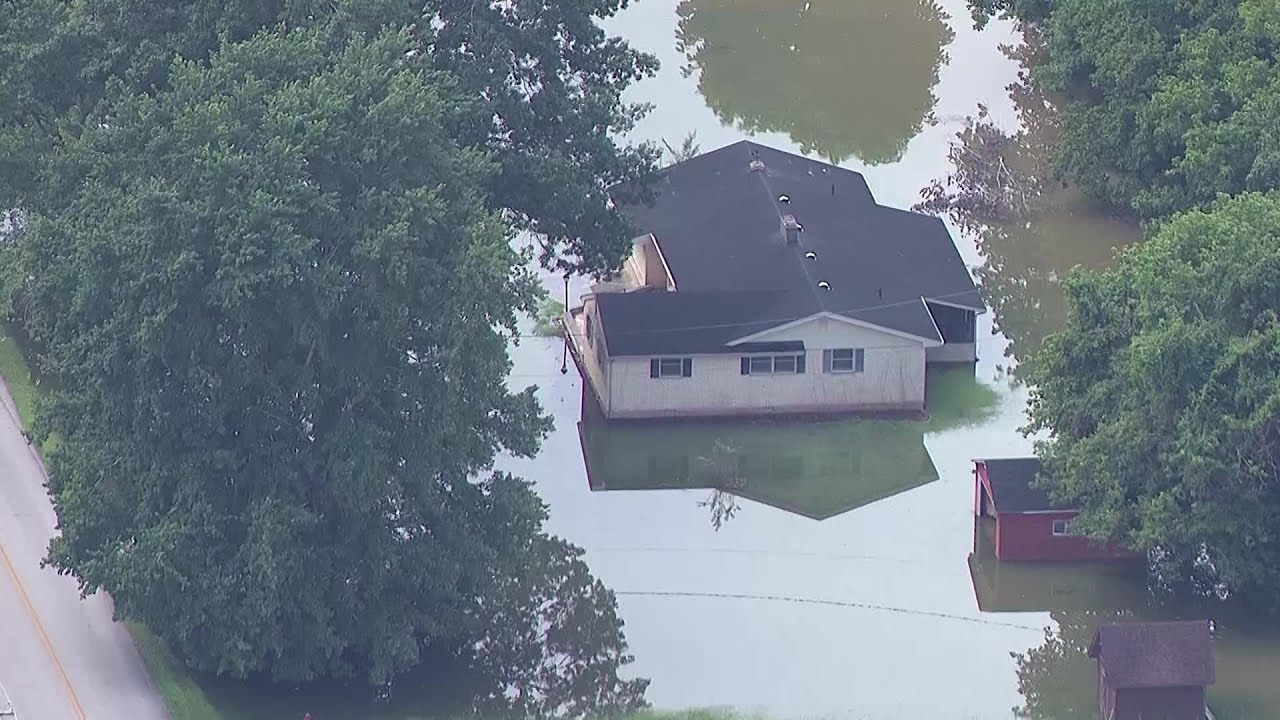AERIALS: Flooding in Jackson, Kentucky