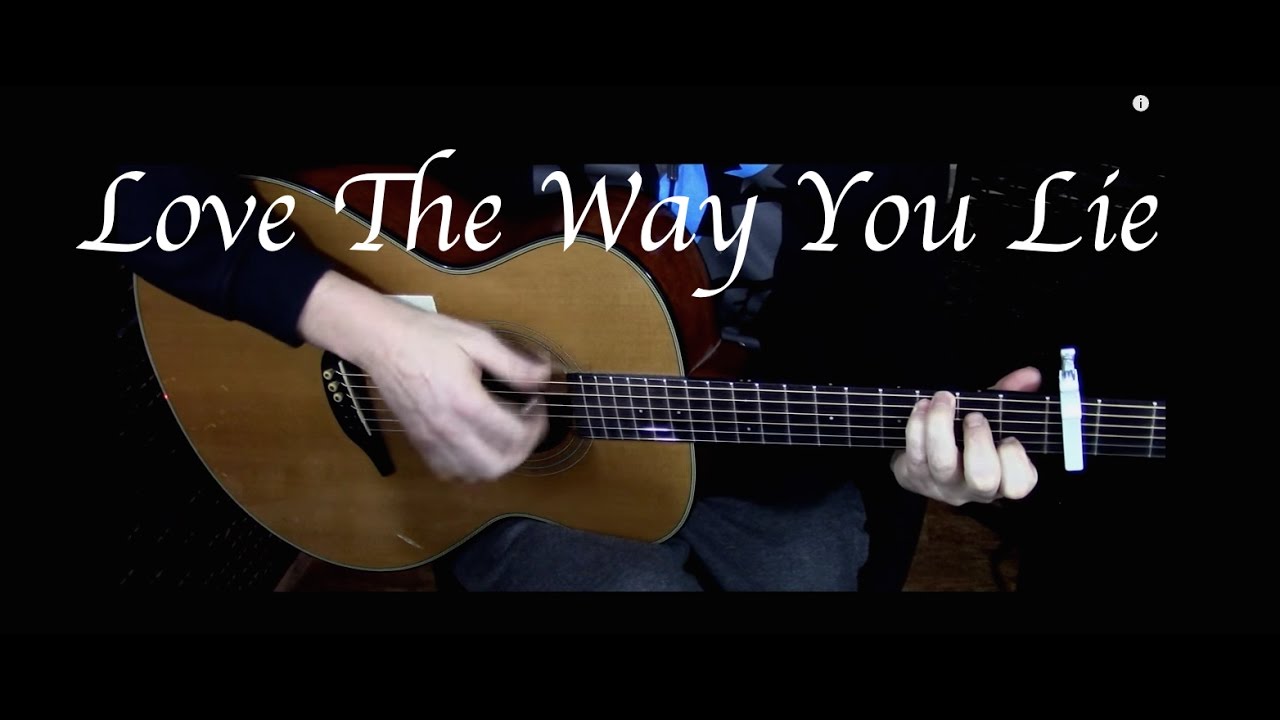Kelly Valleau - Love The Way You Lie (Eminem) - Fingerstyle Guitar