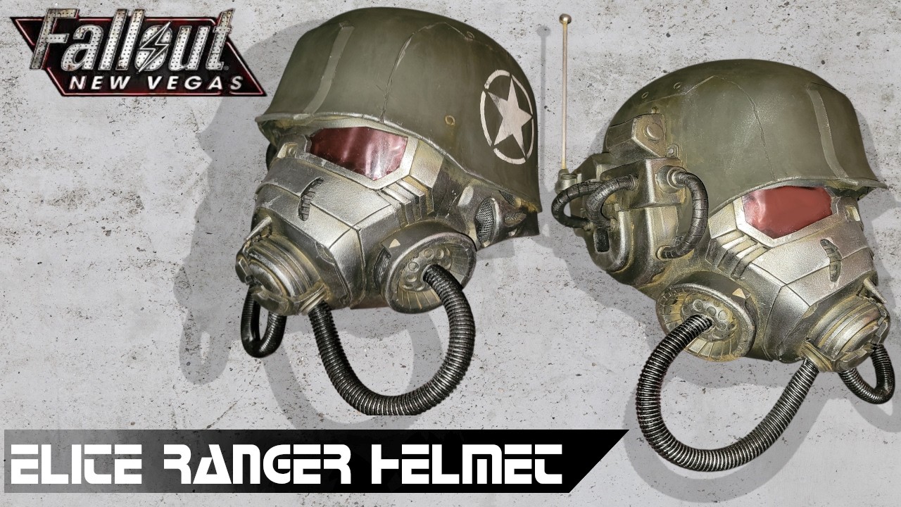 Elite Ranger Helmet ( DIY, EVA FOAM)