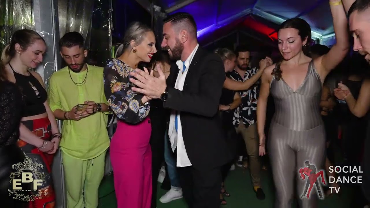 Jose Ferrante & Tom - Social dance at the Europe Bachata Festival 2022 (Milano, Italia)