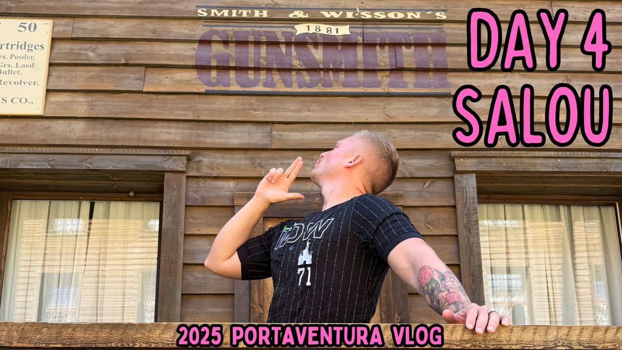 PortAventura World Vlog | Day 4 | Hotel Gold River | Park & Salou | May 2025
