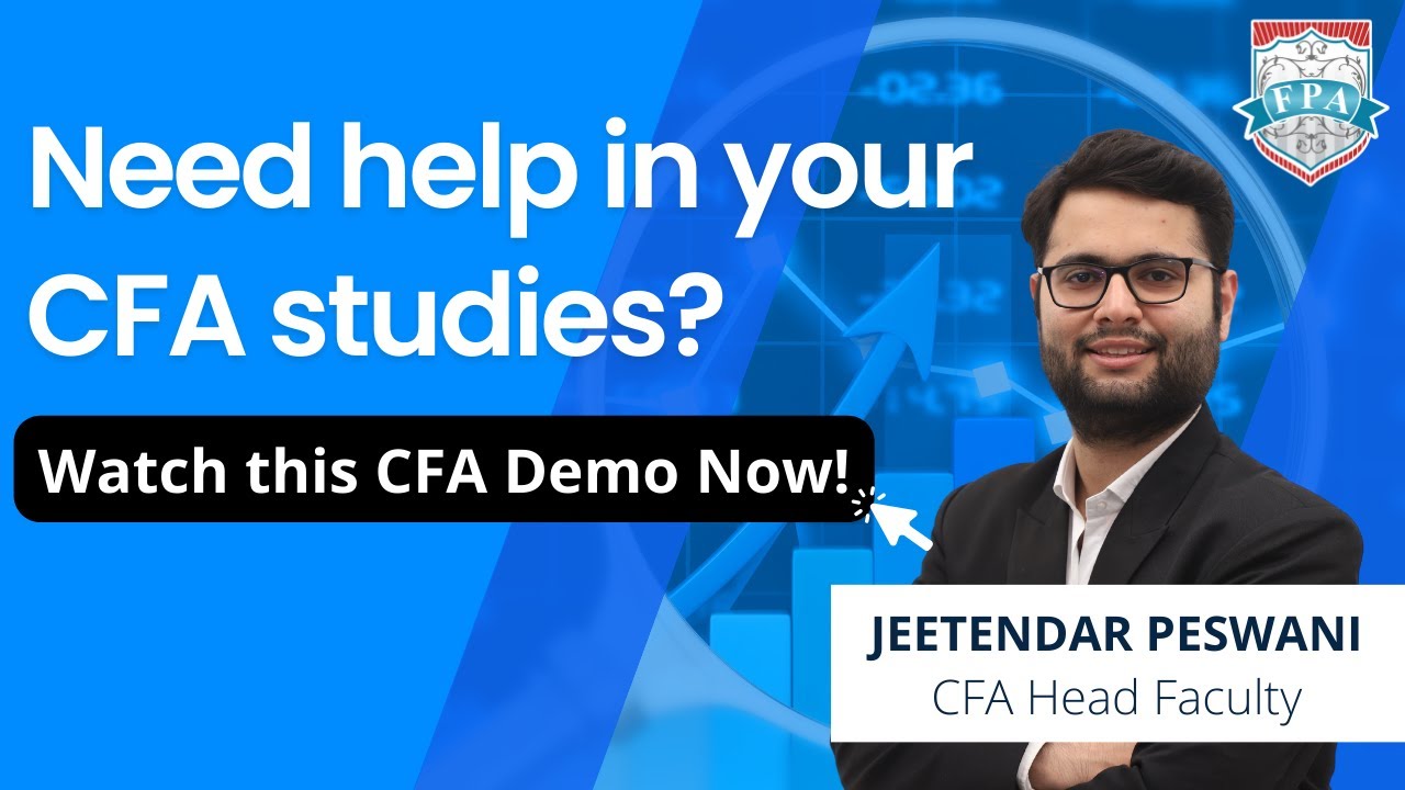 Free CFA Demo Lecture | Crack CFA in 2024 | CFA Course 2024 Full Details 