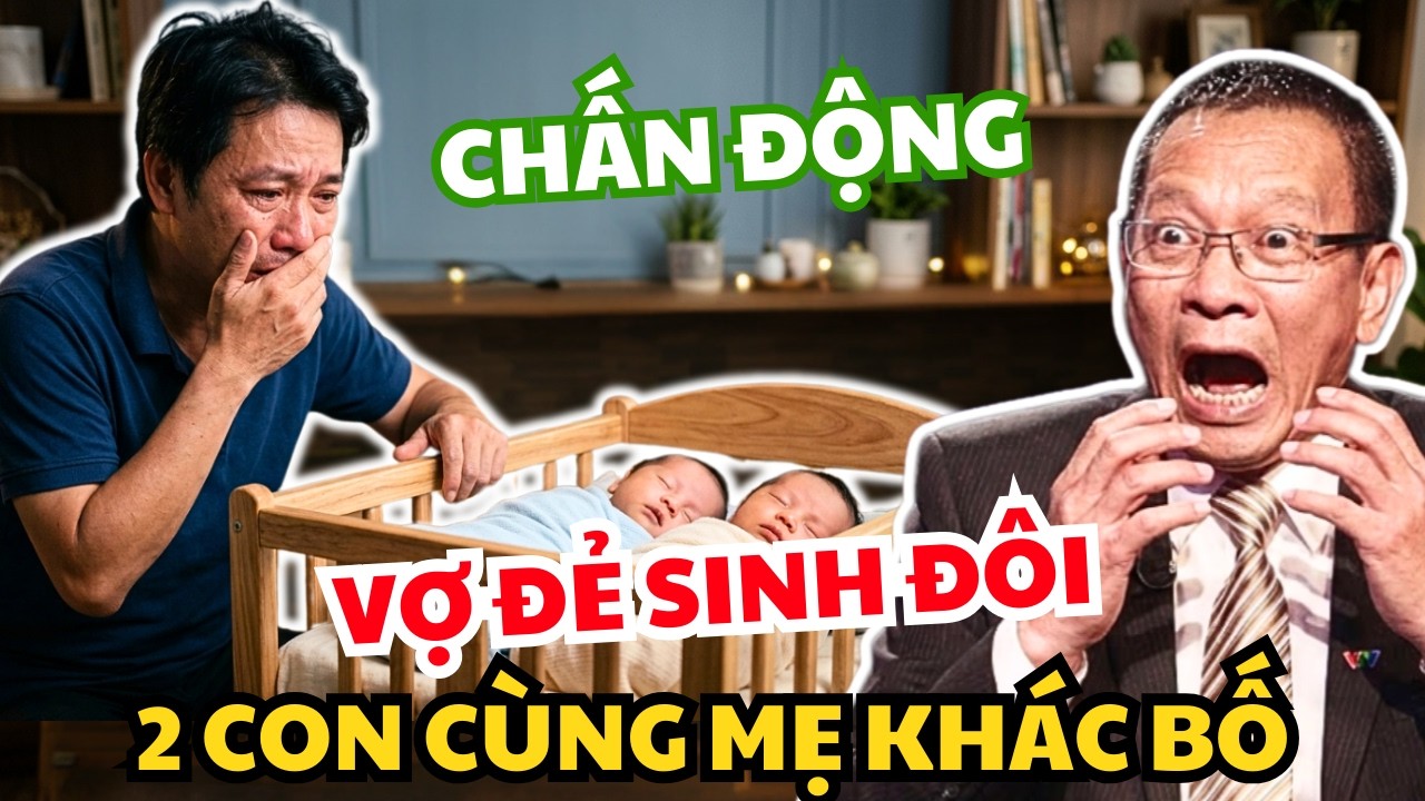Vợ Sinh Đôi Nhưng 2 Đứa Trẻ Khác Bố – Người Chồng Chết Lặng Khi Biết Sự Thật Từ Chuyến Công Tác
