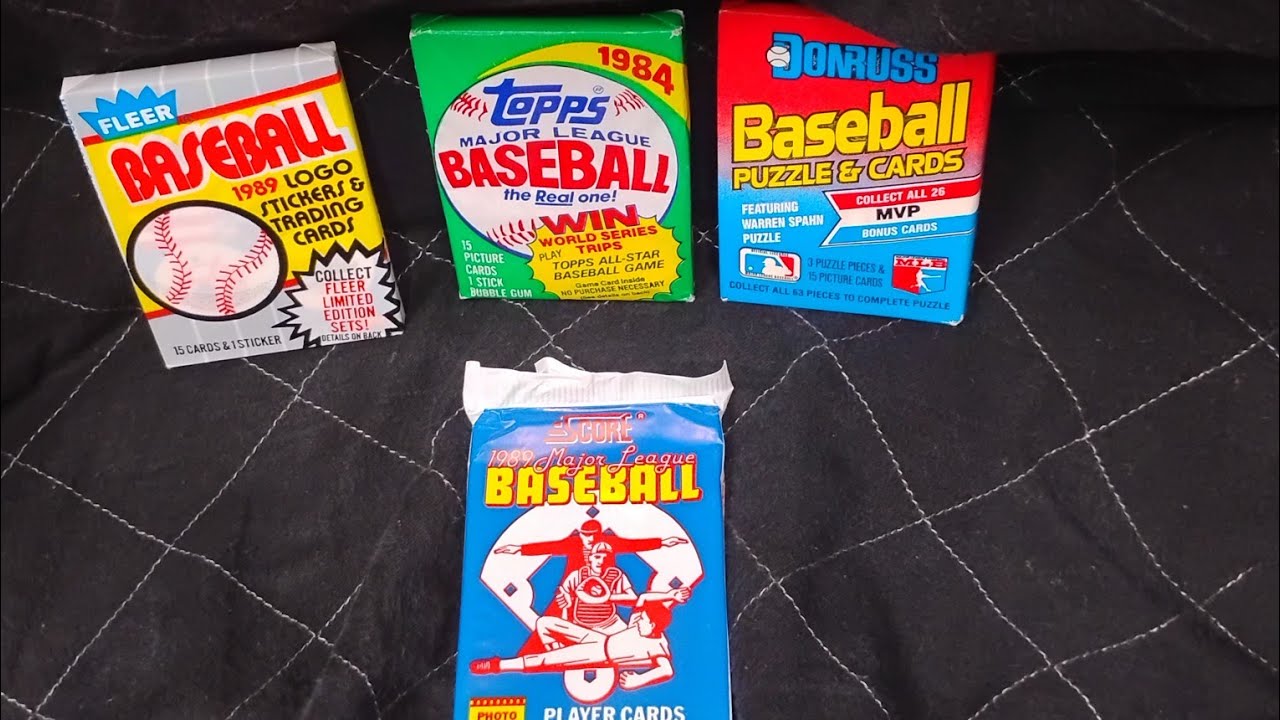 Loose Packs From the 1980's And You Won't Wanna Miss My Epic Reaction to The 1984 Topps Pack!🤯