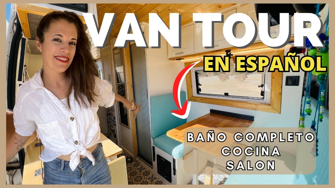 ✅ VAN TOUR ► IVECO DAILY L4-H2 CON DUCHA Y BAÑO 🚿LA MEJOR #camperizacion  CASERA 🪚