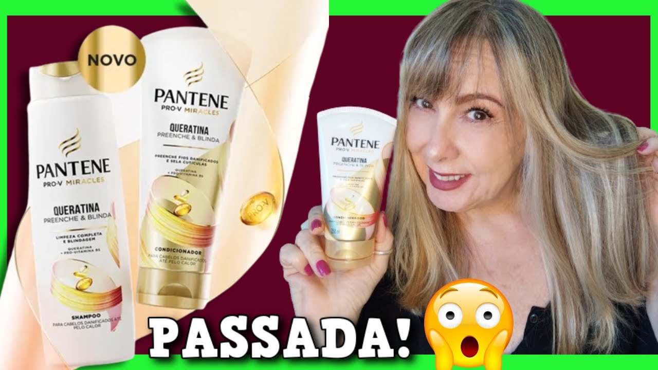 💕PANTENE QUERATINA PREENCHE E BLINDA Perfeição que fala né?