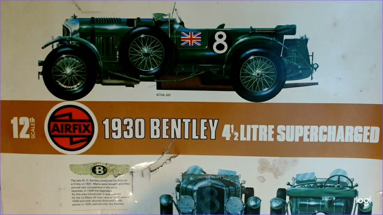 Airfix 1/12 Bentley Часть 1