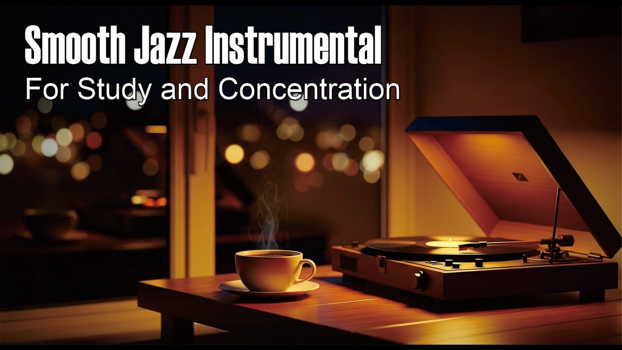 Soft Smooth Jazz Instrumental for Study and Concentration