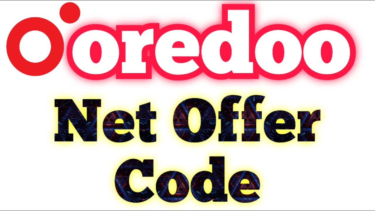 Ooredoo Net Offer Code | Ooredoo Amafa