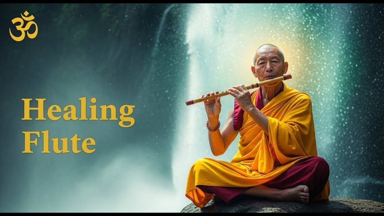 Tibetan Healing Flute | Release Of Melatonin And Toxin | Eliminate Stress And Calm The Mind Zen Om