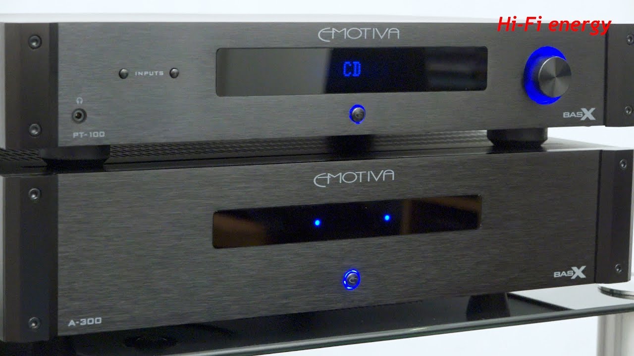 Emotiva BasX A-300. Video review and audio test. English subtitles