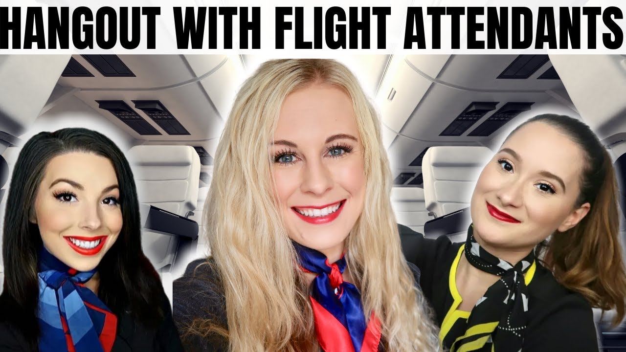 Flight Attendant Life | COME HANG OUT WITH US! (Feat. @KatNesbitt & @WonderfullyAle)