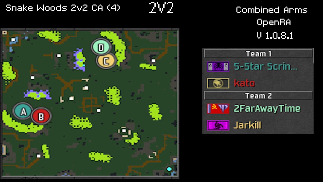 296# - Psi-Crops Support - 1 - 24/01/2026 - 2v2 - Combined Arms V1.0.8.1 (OpenRA)