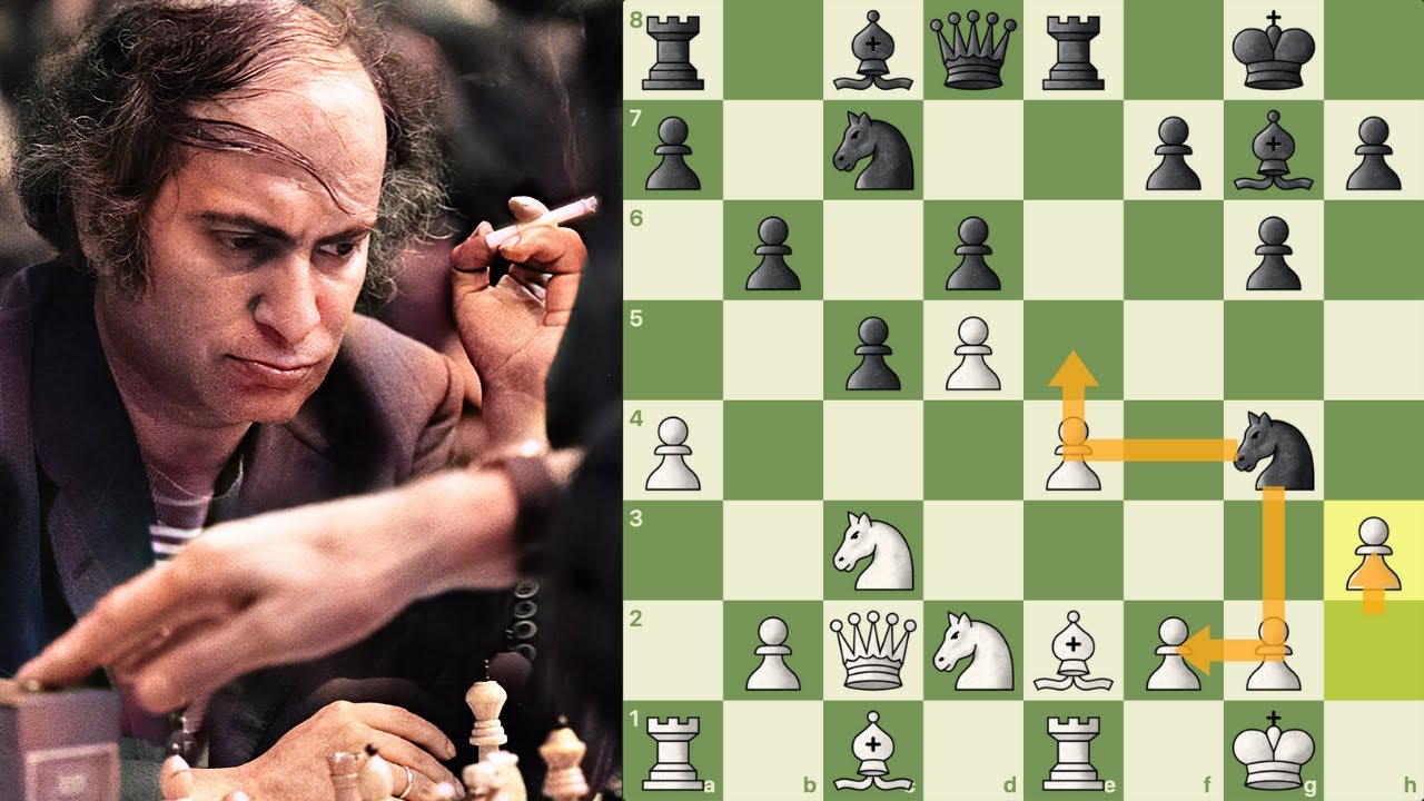 O mago de Riga aprontando das suas || Bukhuti Gurgenidze x Mikhail Tal (1957)