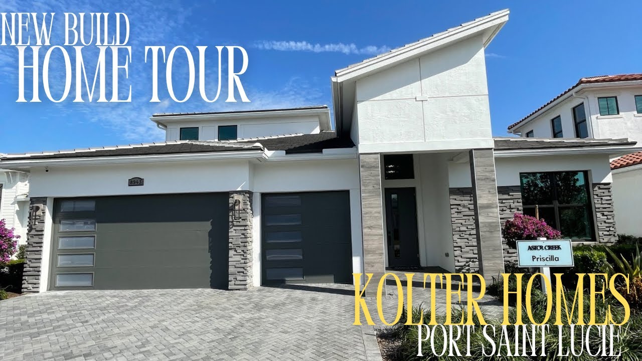 New Build Model Home Tour in Port Saint Lucie, FL