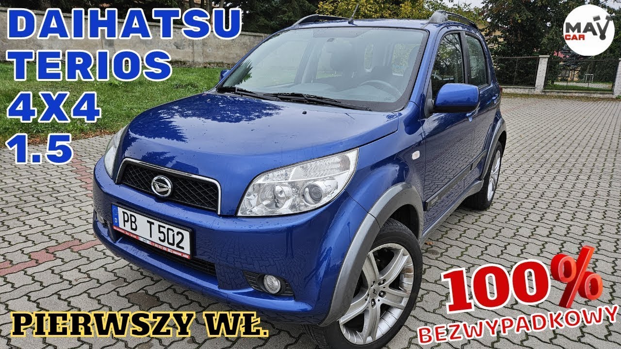 DAIHATSU TERIOS II 1 5 4X4 bezwypadkowy pomiar