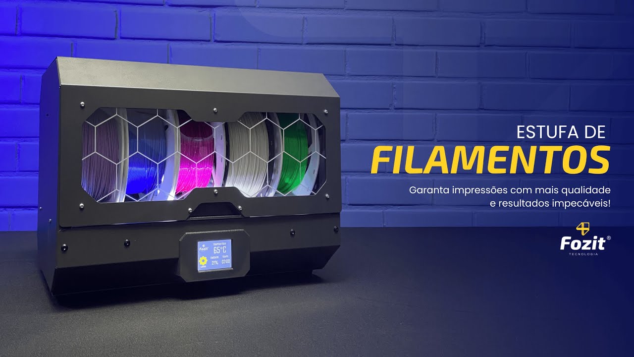 Estufa de Filamentos Fozit para Impressora 3D
