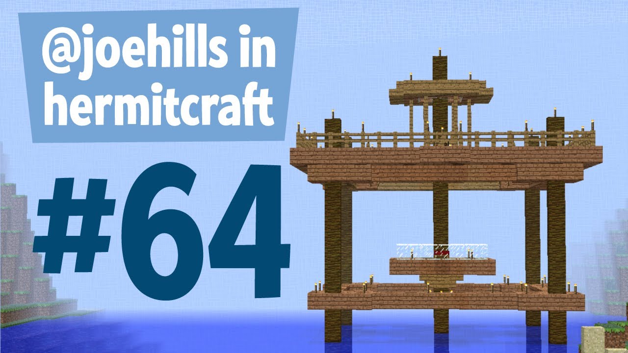 Hermitcraft Spawn Village Intersection with Sp00n
