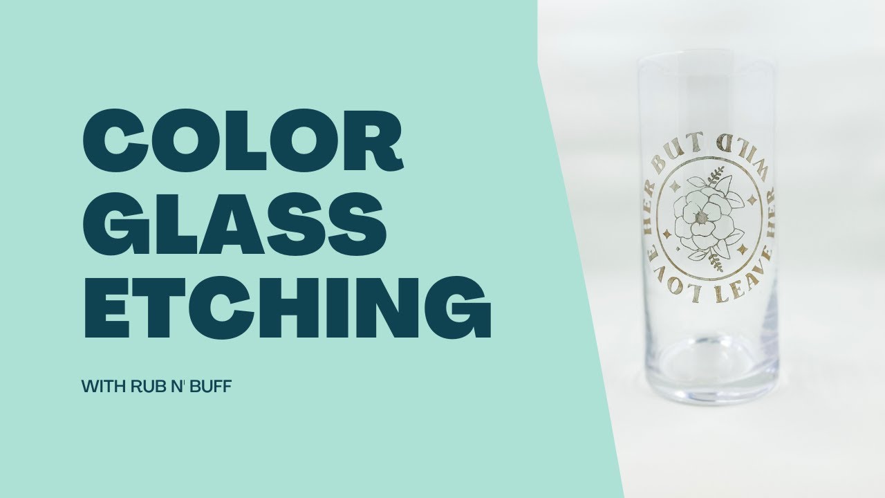 Color Glass Etching