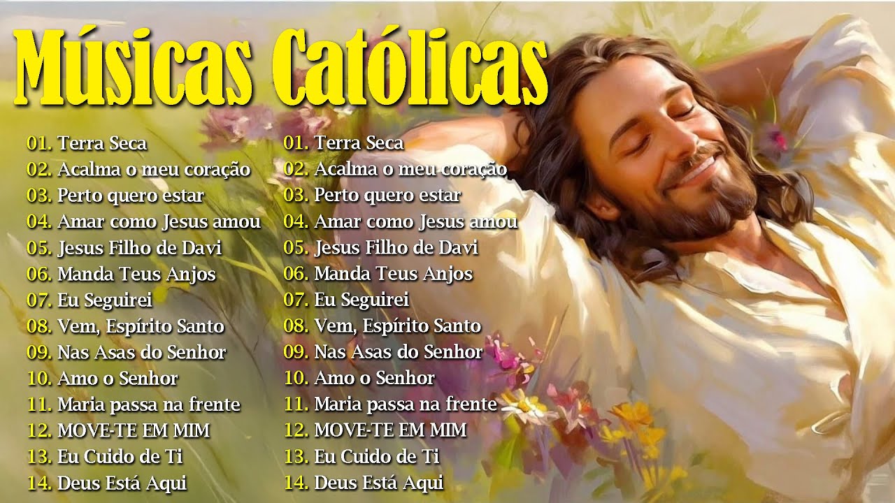 Lindas Músicas Religiosas Católicas 2026 | Maria Passa à Frente / Terra Seca / Perto Quero Estar ...