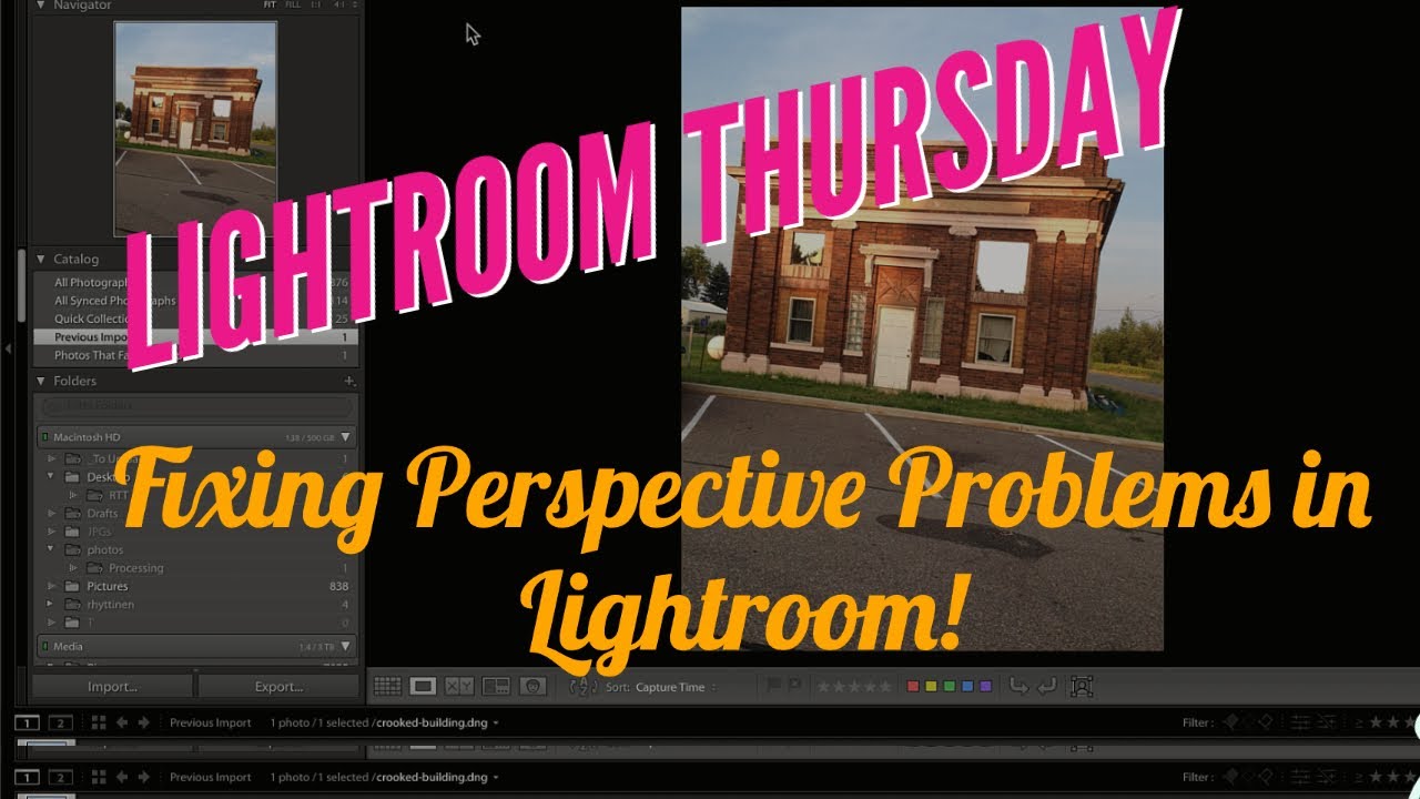 Lightroom Thursday: How to Fix Perspective Problems in Lightroom [CC]
