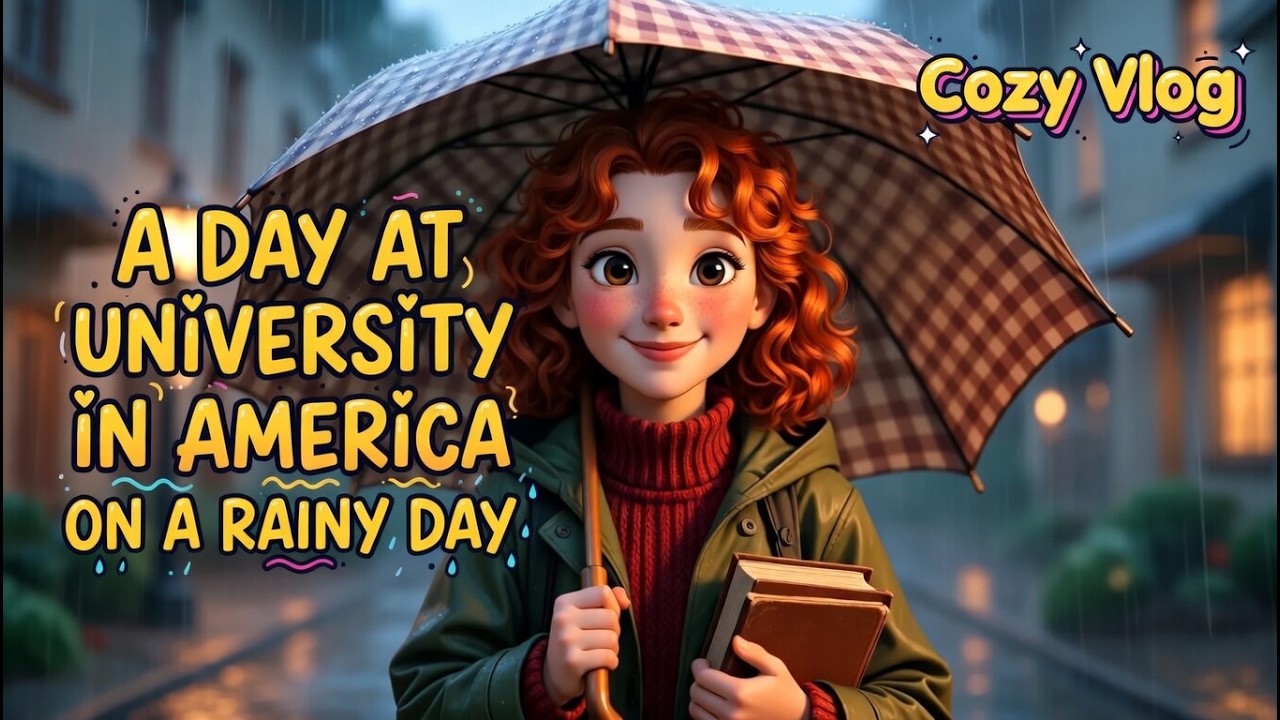 A Day in My American University 🇺🇸 | College Life Vlog (Normal Behavior)