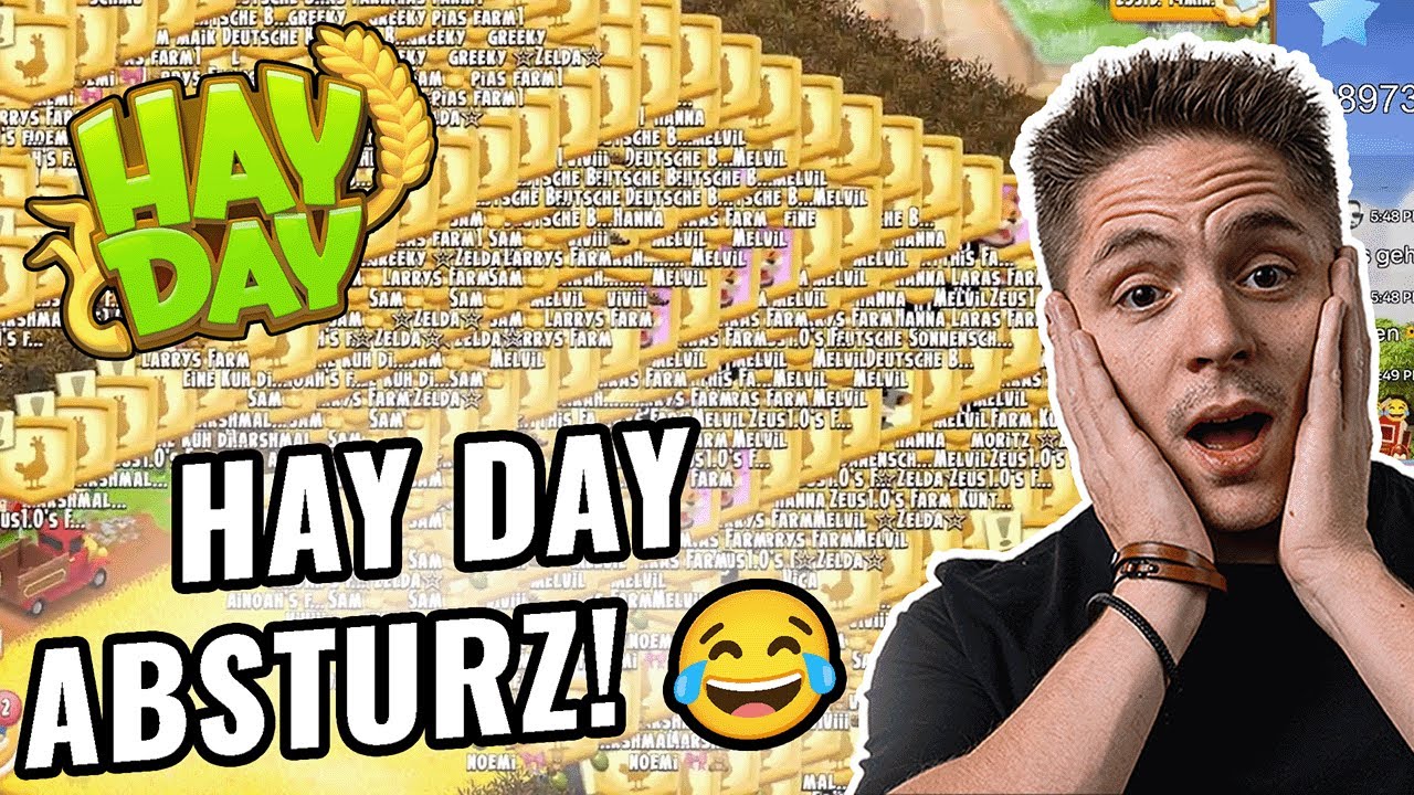 HAY DAY STÜRZT AB!! 😂😱 1000 BÄUME WAR ZU VIEL!