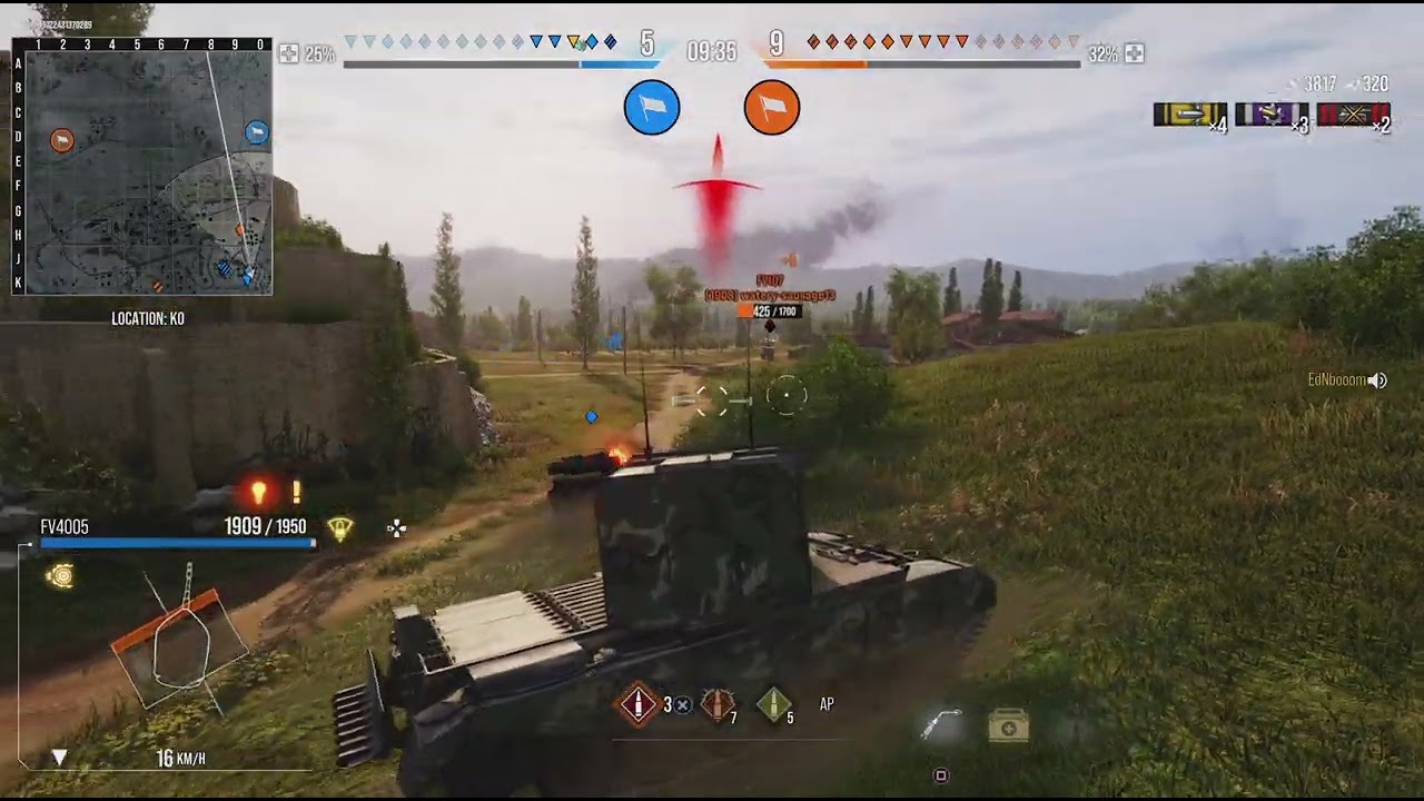 World of Tanks modern armor FV4005 come get some 😆