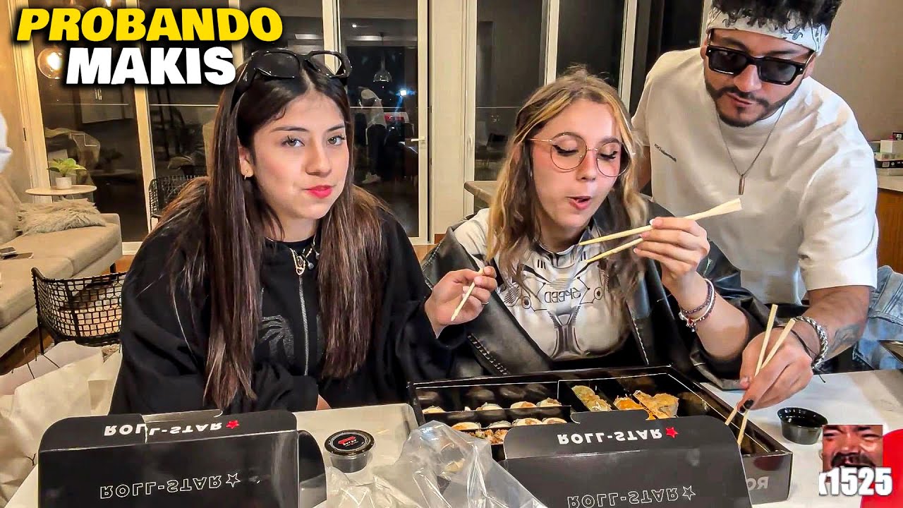 ZULLY PROBANDO MAKIS CON ZEIN Y EMIKUKIS
