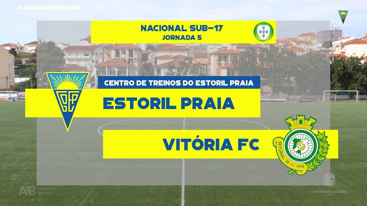 Estoril Praia vs Vitória FC | 5ª Jornada Nacional Juvenis 2021-22
