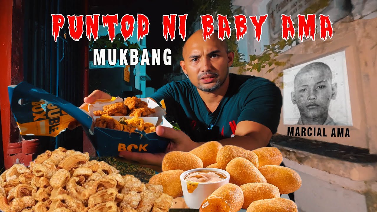 MUKBANG SA PUNTOD NI BABY AMA