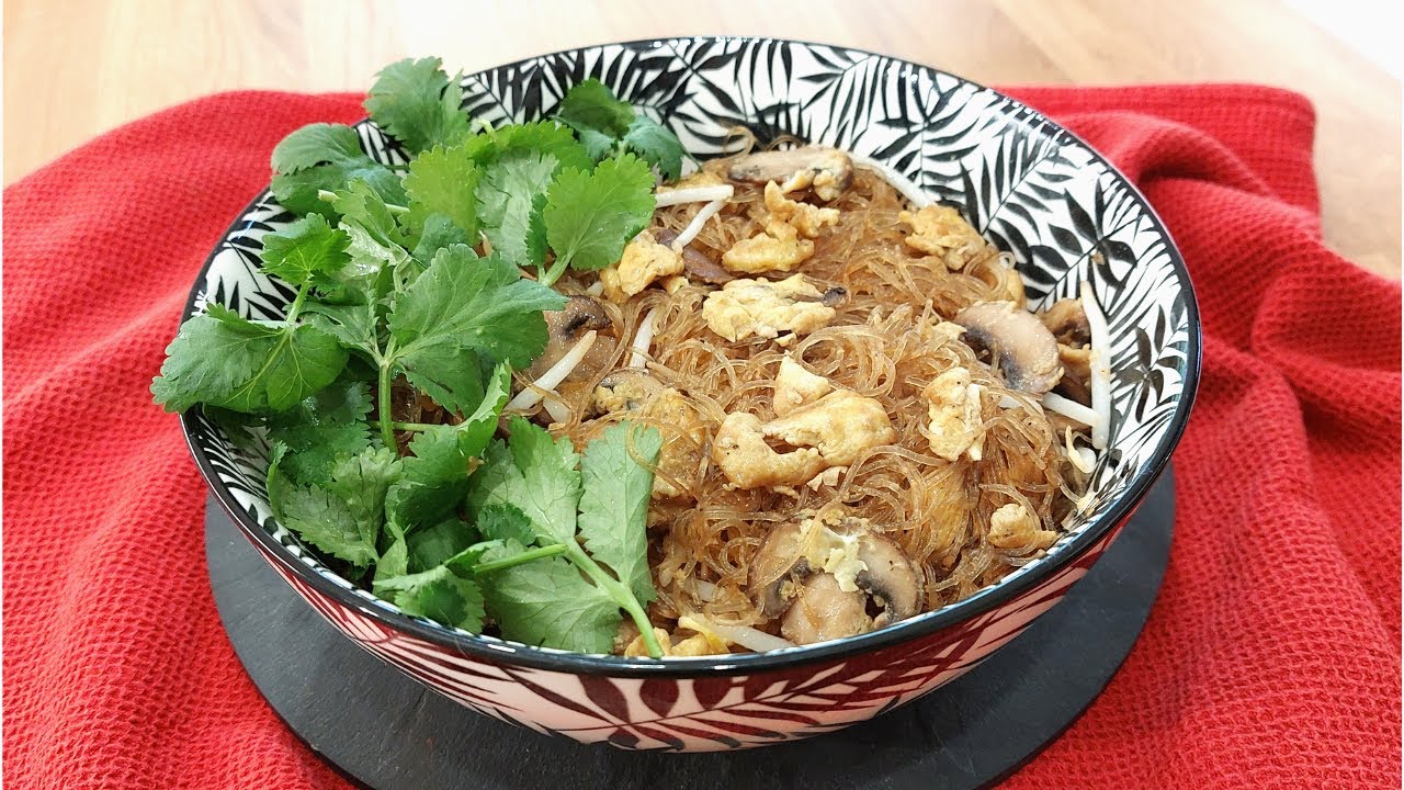 Wok de vermicelles et œufs - recette asiatique simplissime, rapide et économique - n°489