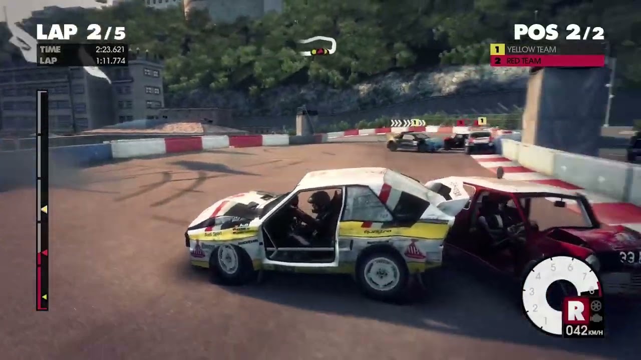 DiRT 3 Cat N Mouse 02.01.2026, 4vs4, fun race with many lead changes and a close finish