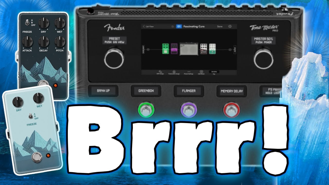 Fender Tone Master Pro - Let's Check Out The Arctic and Antarctic Sustainer Effects!