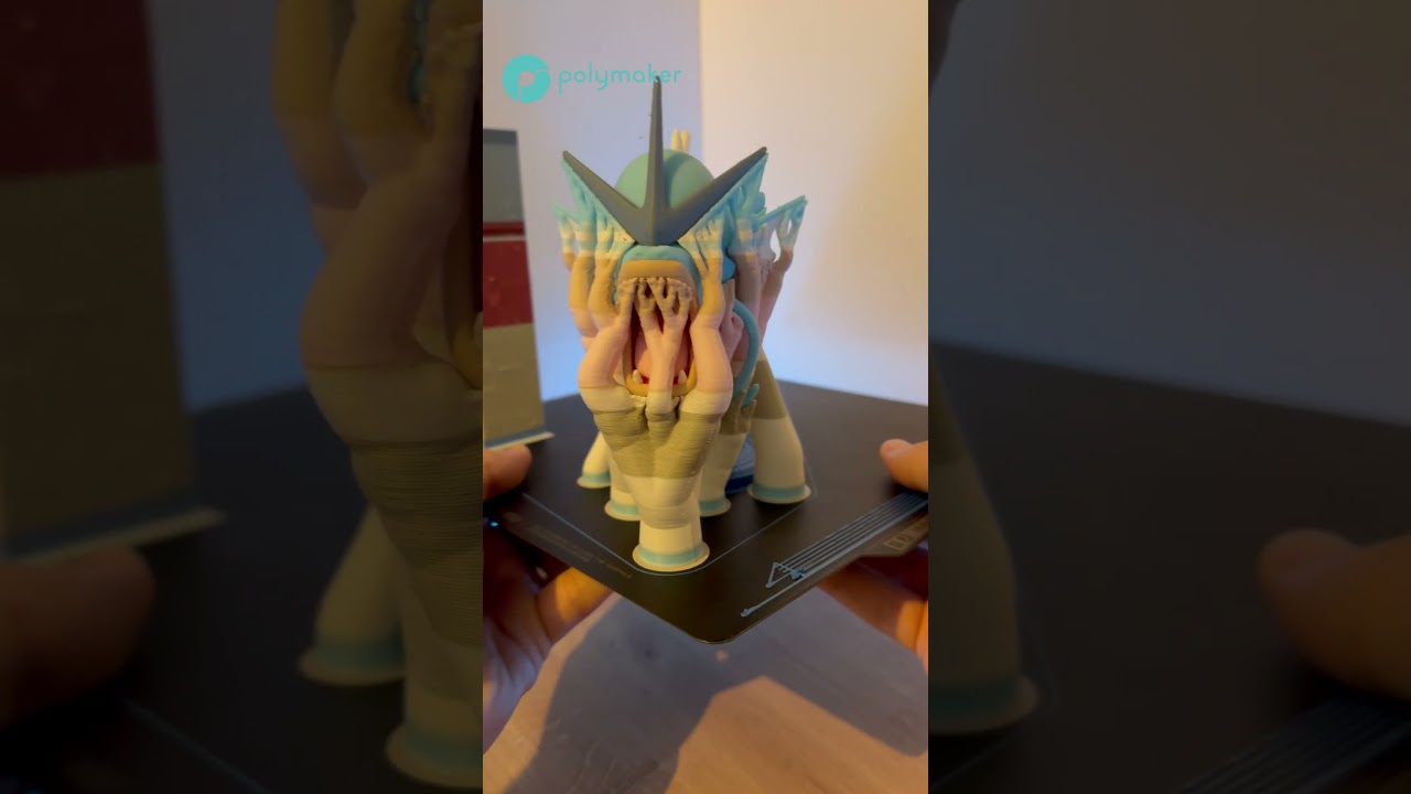 Gyarados !!  #pokemon #plafilament #3dprinterfilament #3dprint #3dpokemon #anime#3dfilament #pokemon