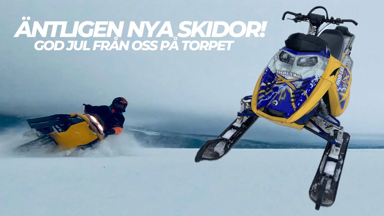 XRS’en får nya lagg, vi röjer spår med Oceklbo 6000 och… ja, God Jul! 🎅🏻😊