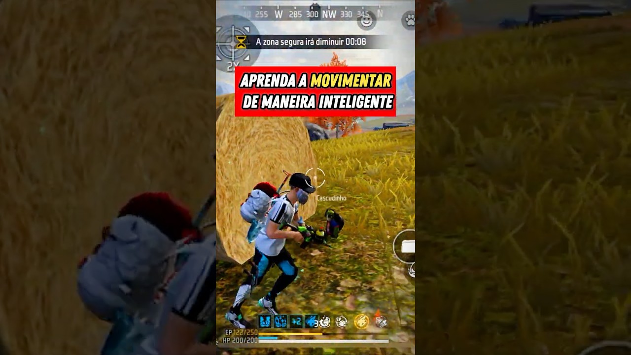 ✅ COMO MOVIMENTAR DE MODO INTELIGENTE NO FREE FIRE #dicasdefreefire #ffdicas #freefire