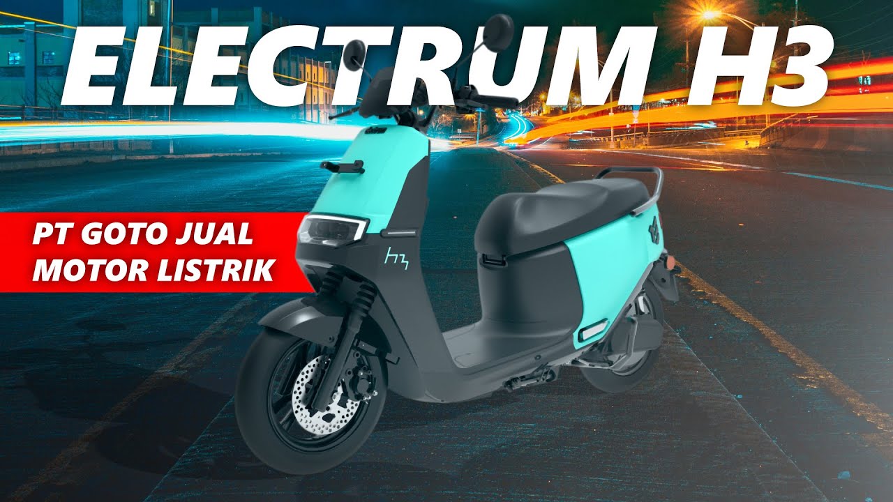 MOTOR LISTRIK ANDALAN DRIVER GOJEK JAKARTA